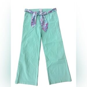 Stella Parker Light Green Capris Size 8